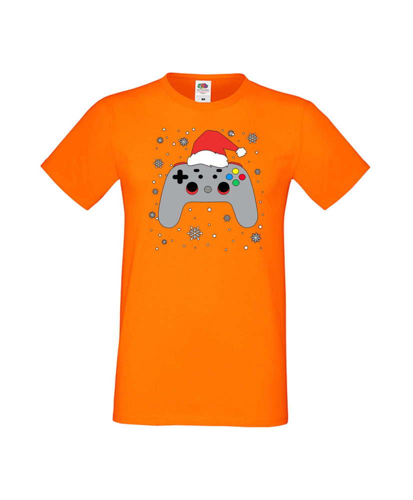 Мъжка Коледна Тениска Подарък За Коледа Нова Година Christmas Gamer Gamepad Мъжка Коледна Тениска Подарък За Коледа Нова Година Christmas Gamer Gamepad