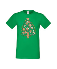Мъжка Коледна Тениска Подарък За Коледа Нова Година Christmas Treats Christmas Tree
