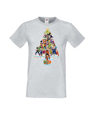 Мъжка Коледна Тениска Подарък За Коледа Нова Година Dragon Ball Z Christmas Tree