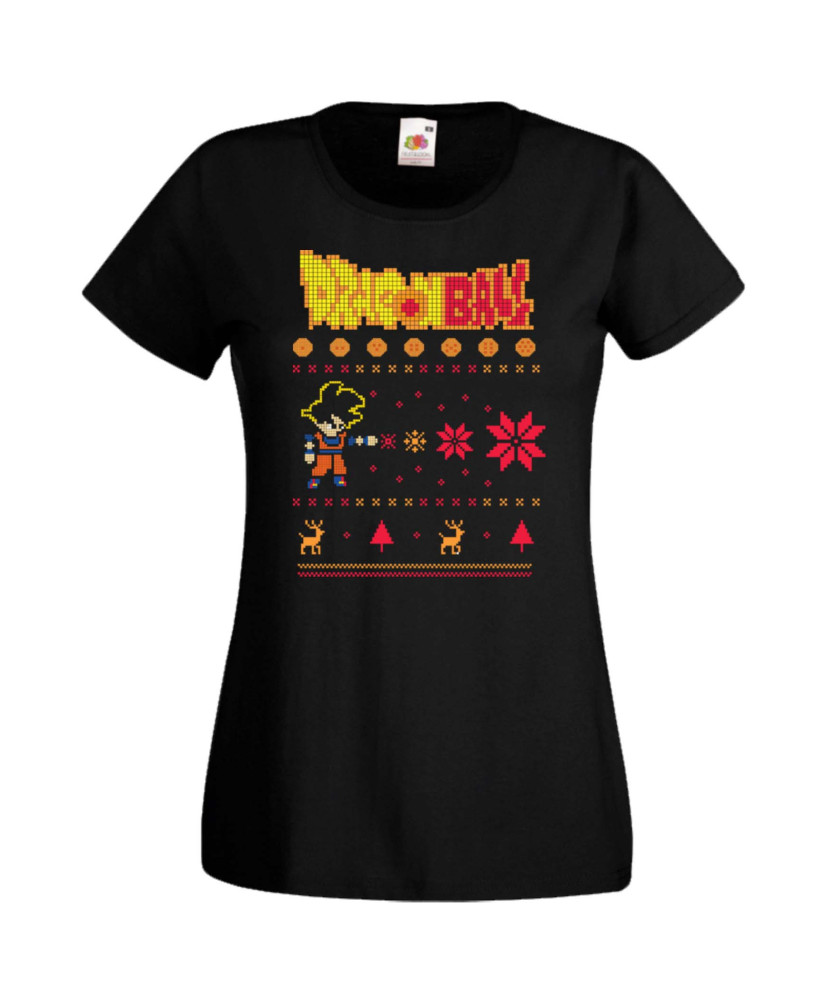 Дамска Коледна Тениска Christmas Holiday Dragon Ball Z Christmas 02 Дамска Коледна Тениска Christmas Holiday Dragon Ball Z Christmas 02