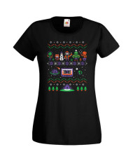 Дамска Коледна Тениска Christmas Holiday Guardians Of The Galaxy Christmas