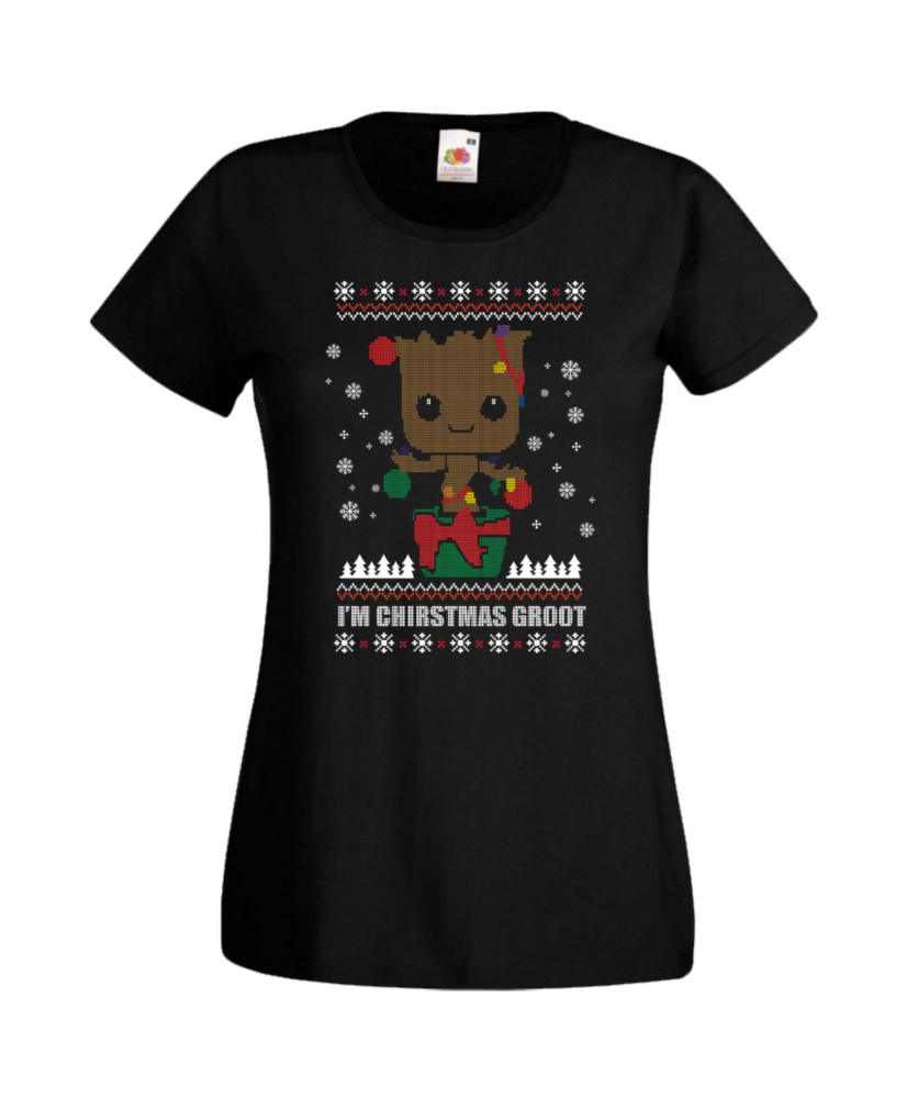 Дамска Коледна Тениска Christmas Holiday Guardians Of The Galaxy Groot Christmas 01 Дамска Коледна Тениска Christmas Holiday Guardians Of The Galaxy Groot Christmas 01
