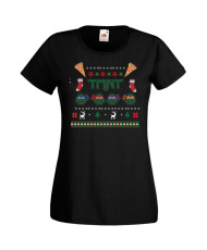 Дамска Коледна Тениска Christmas Holiday Tnmt Christmas