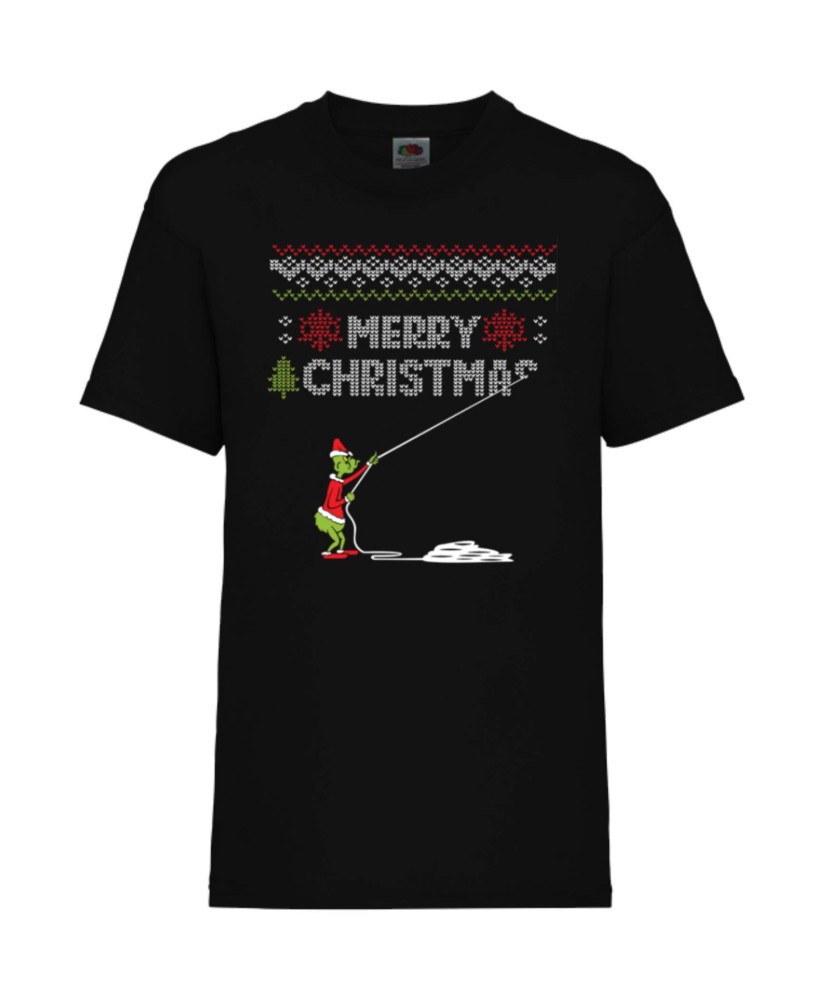 Детска Коледна Тениска Grinch Merry Christmas