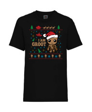 Детска Коледна Тениска Guardians Of The Galaxy Groot Christmas 02