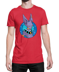 Мъжка Тениска Dragon Ball Z Beerus Cat God