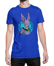 Мъжка Тениска Dragon Ball Z Beerus Cat God