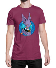 Мъжка Тениска Dragon Ball Z Beerus Cat God