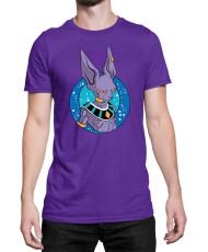 Мъжка Тениска Dragon Ball Z Beerus Cat God