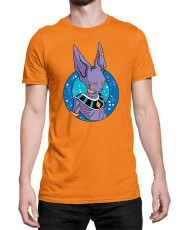 Мъжка Тениска Dragon Ball Z Beerus Cat God