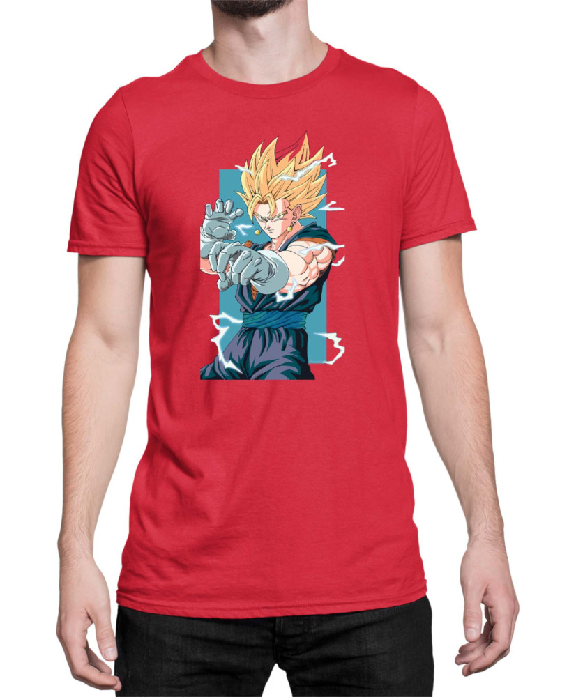 Мъжка Тениска Dragon Ball Z Gogeta Мъжка Тениска Dragon Ball Z Gogeta