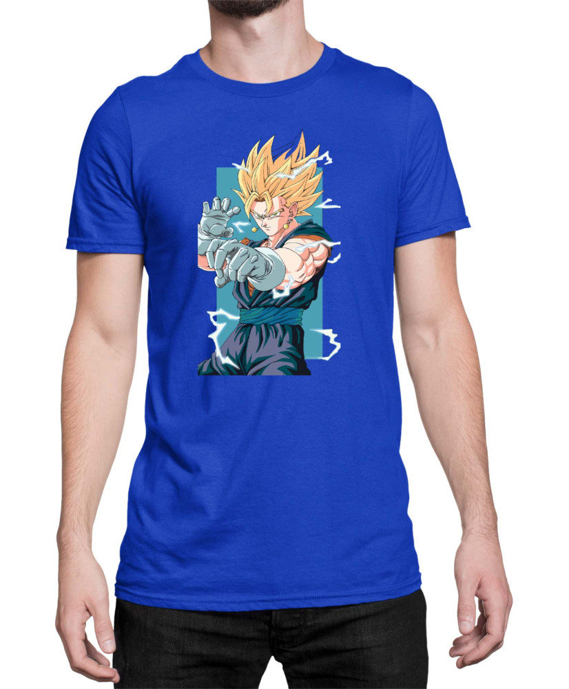 Мъжка Тениска Dragon Ball Z Gogeta Мъжка Тениска Dragon Ball Z Gogeta
