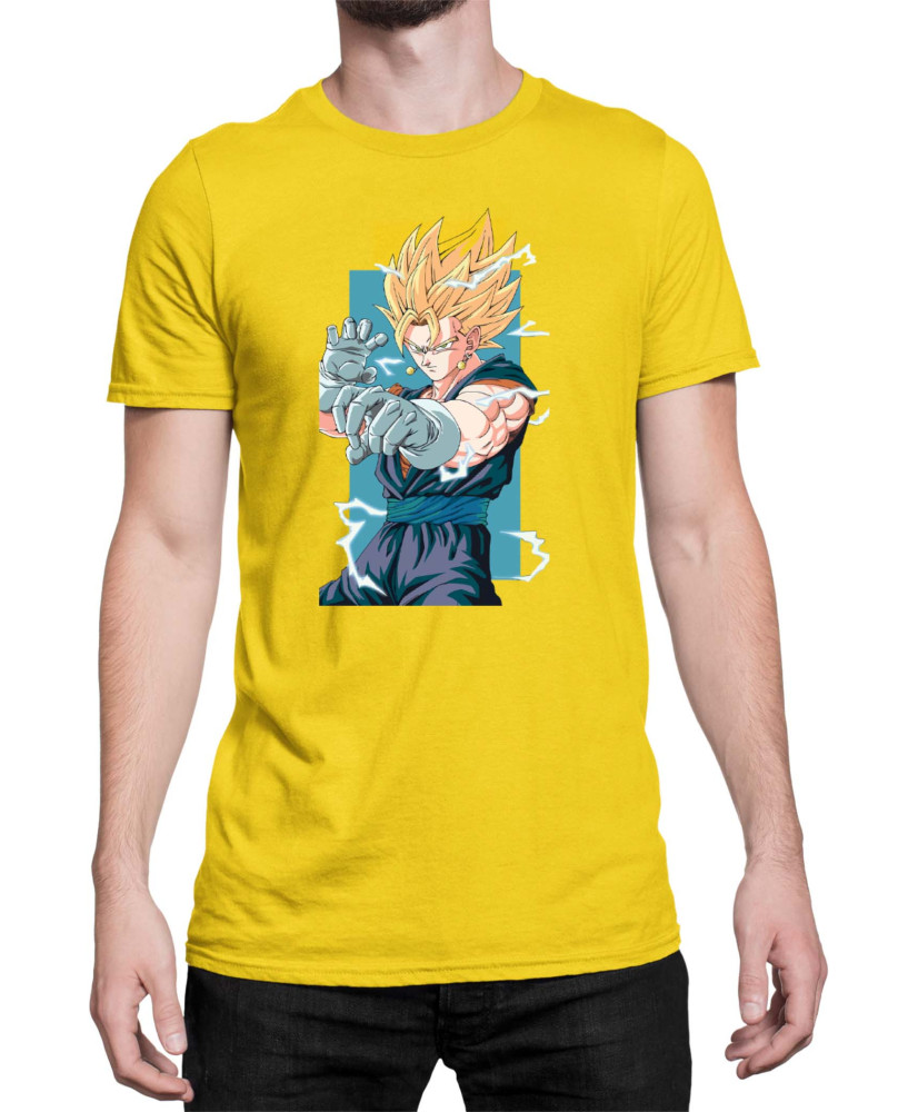 Мъжка Тениска Dragon Ball Z Gogeta Мъжка Тениска Dragon Ball Z Gogeta