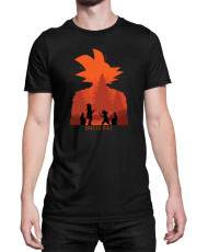 Мъжка Тениска Dragon Ball Z Gokusilhouette
