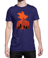 Мъжка Тениска Dragon Ball Z Gokusilhouette