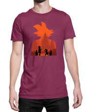 Мъжка Тениска Dragon Ball Z Gokusilhouette