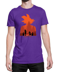 Мъжка Тениска Dragon Ball Z Gokusilhouette