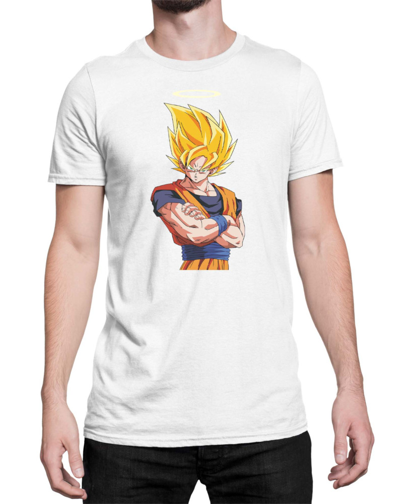 Мъжка Тениска Dragon Ball Z Halo Мъжка Тениска Dragon Ball Z Halo