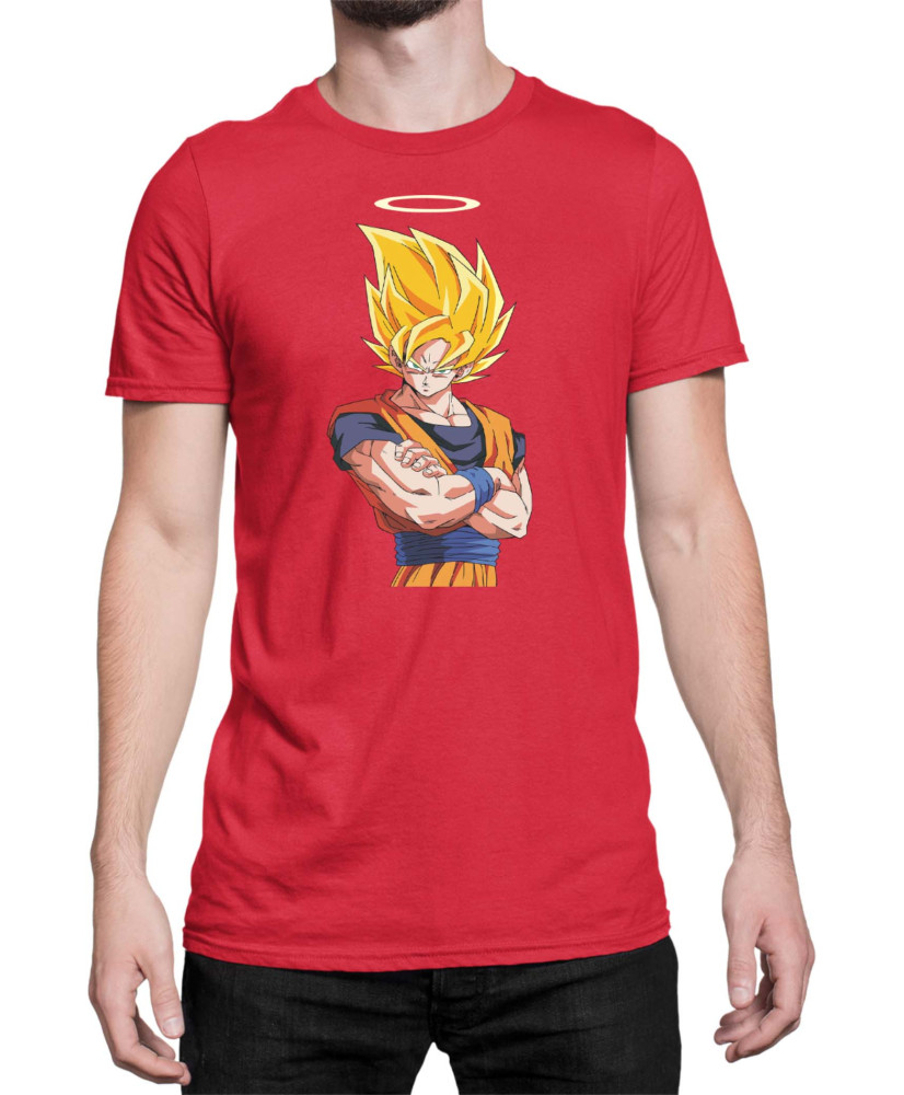 Мъжка Тениска Dragon Ball Z Halo Мъжка Тениска Dragon Ball Z Halo