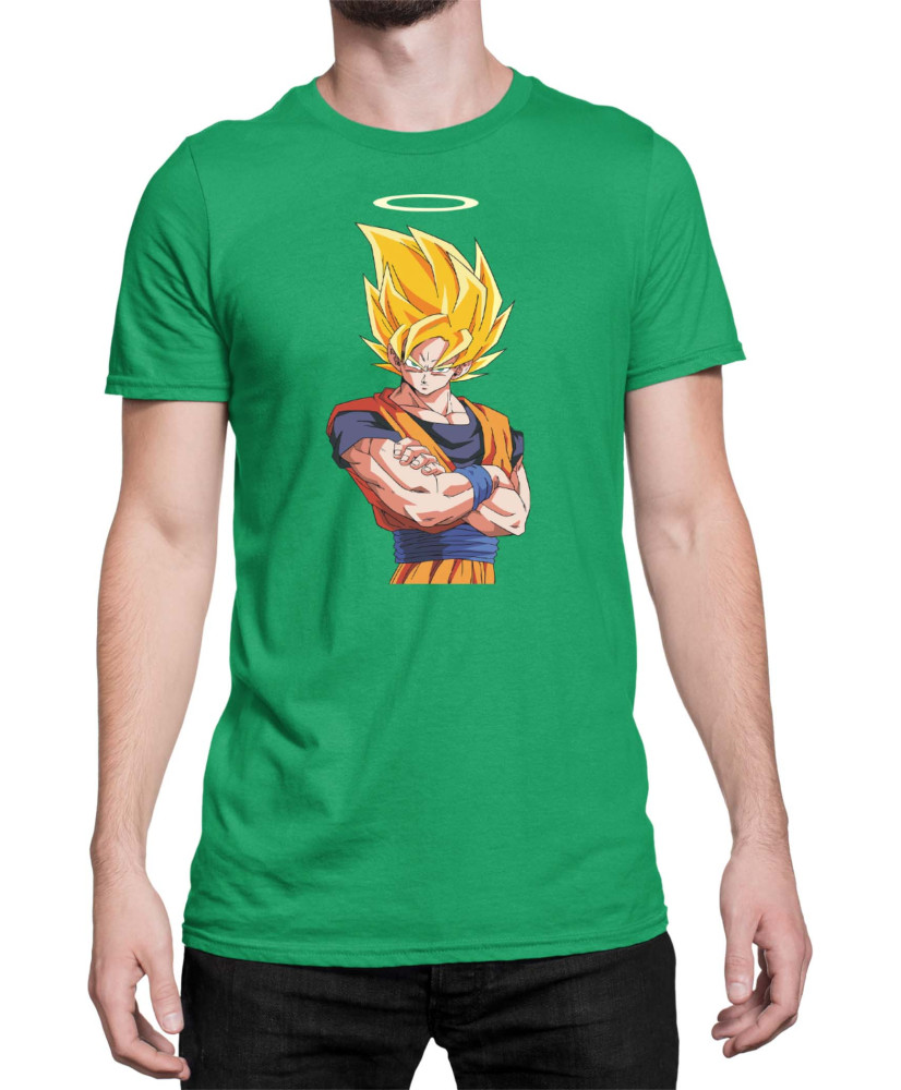 Мъжка Тениска Dragon Ball Z Halo Мъжка Тениска Dragon Ball Z Halo