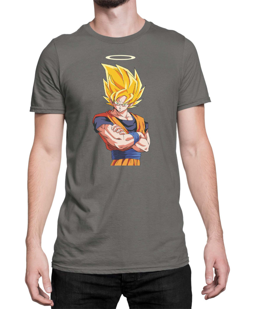 Мъжка Тениска Dragon Ball Z Halo Мъжка Тениска Dragon Ball Z Halo