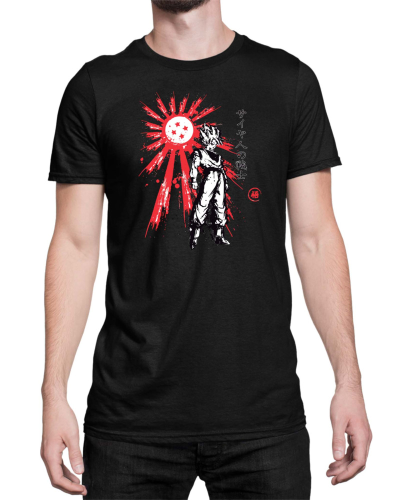 Мъжка Тениска Dragon Ball Z Kanji Мъжка Тениска Dragon Ball Z Kanji