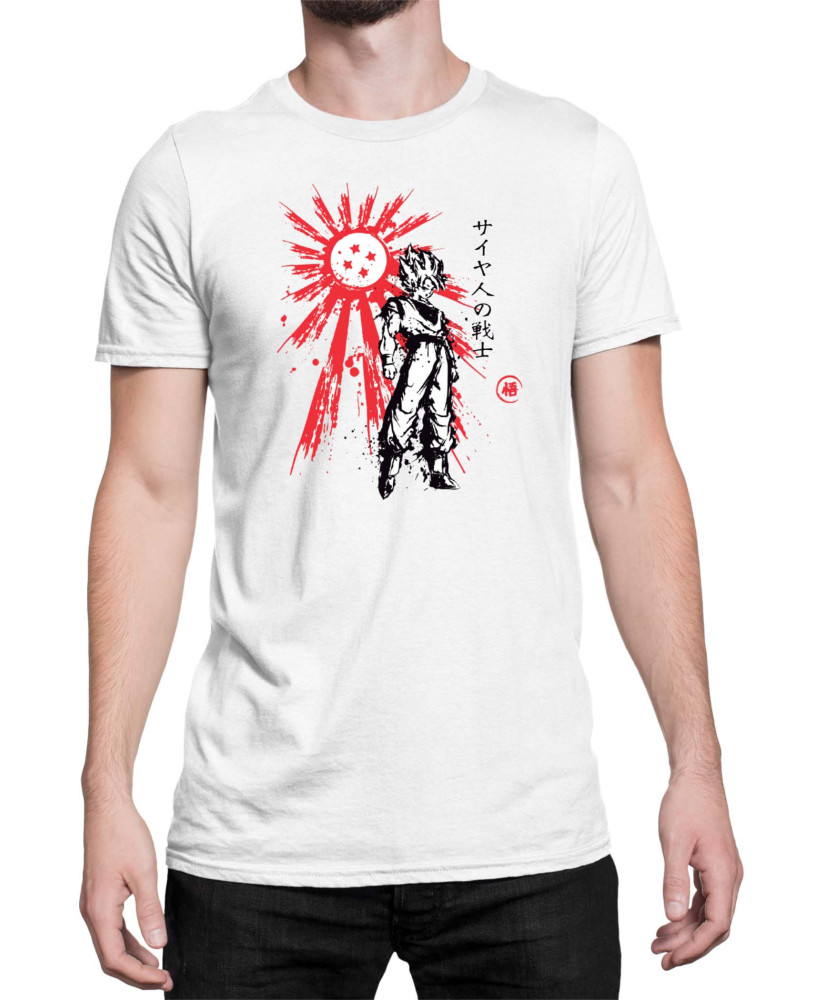 Мъжка Тениска Dragon Ball Z Kanji Мъжка Тениска Dragon Ball Z Kanji