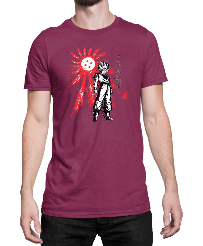Мъжка Тениска Dragon Ball Z Kanji Мъжка Тениска Dragon Ball Z Kanji