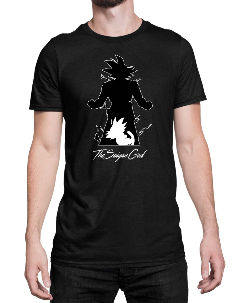 Мъжка Тениска Dragon Ball Z Saiyansupergod Мъжка Тениска Dragon Ball Z Saiyansupergod