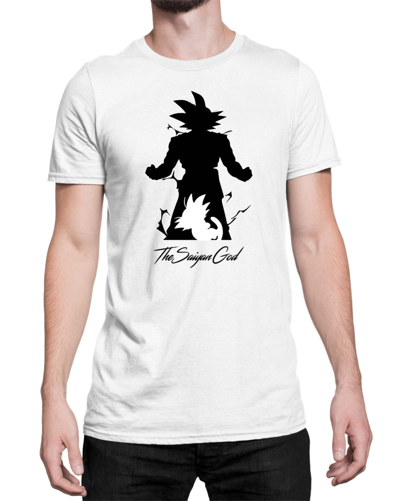 Мъжка Тениска Dragon Ball Z Saiyansupergod Мъжка Тениска Dragon Ball Z Saiyansupergod