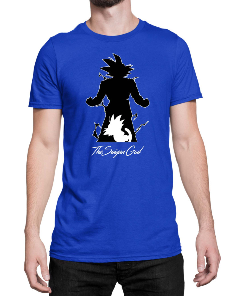 Мъжка Тениска Dragon Ball Z Saiyansupergod Мъжка Тениска Dragon Ball Z Saiyansupergod