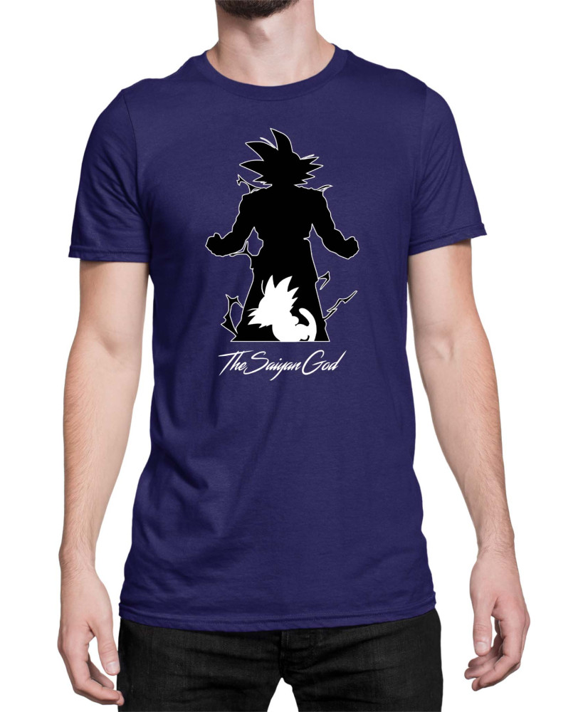 Мъжка Тениска Dragon Ball Z Saiyansupergod Мъжка Тениска Dragon Ball Z Saiyansupergod