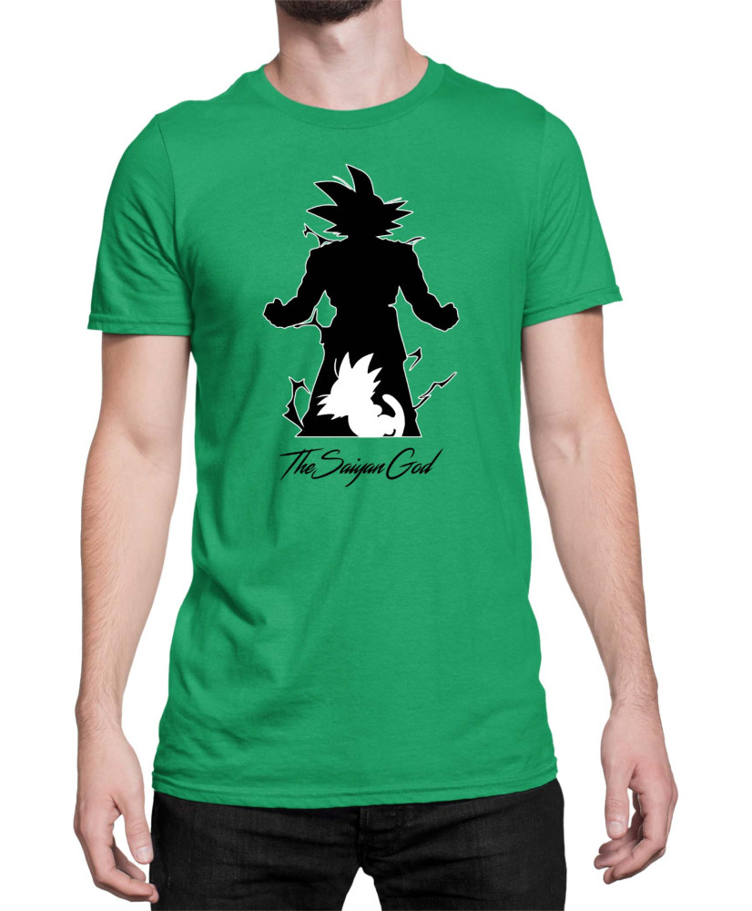 Мъжка Тениска Dragon Ball Z Saiyansupergod Мъжка Тениска Dragon Ball Z Saiyansupergod