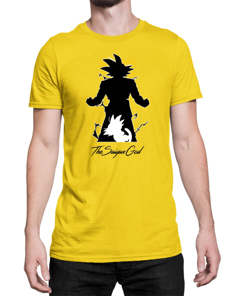Мъжка Тениска Dragon Ball Z Saiyansupergod Мъжка Тениска Dragon Ball Z Saiyansupergod