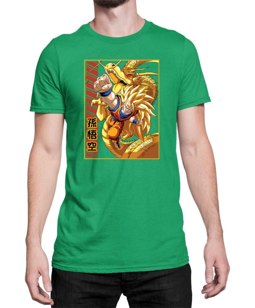 Мъжка Тениска Dragon Ball Z Supa Saiyajin Мъжка Тениска Dragon Ball Z Supa Saiyajin