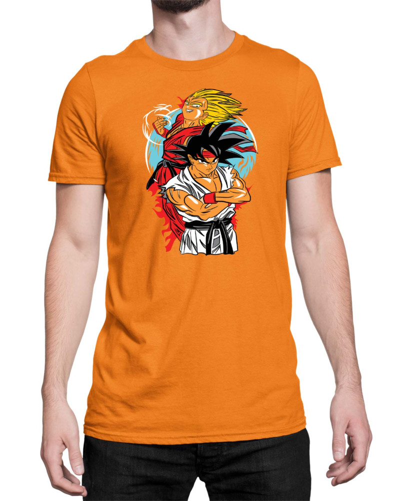 Мъжка Тениска Dragon Ball Z Street Figther Мъжка Тениска Dragon Ball Z Street Figther