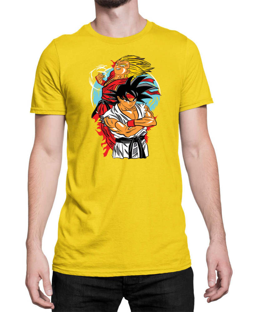 Мъжка Тениска Dragon Ball Z Street Figther Мъжка Тениска Dragon Ball Z Street Figther