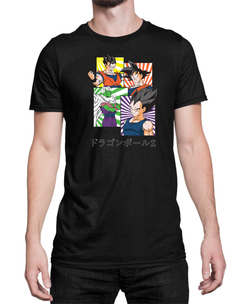 Мъжка Тениска Dragon Ball Z Vegetavspiccolo Мъжка Тениска Dragon Ball Z Vegetavspiccolo