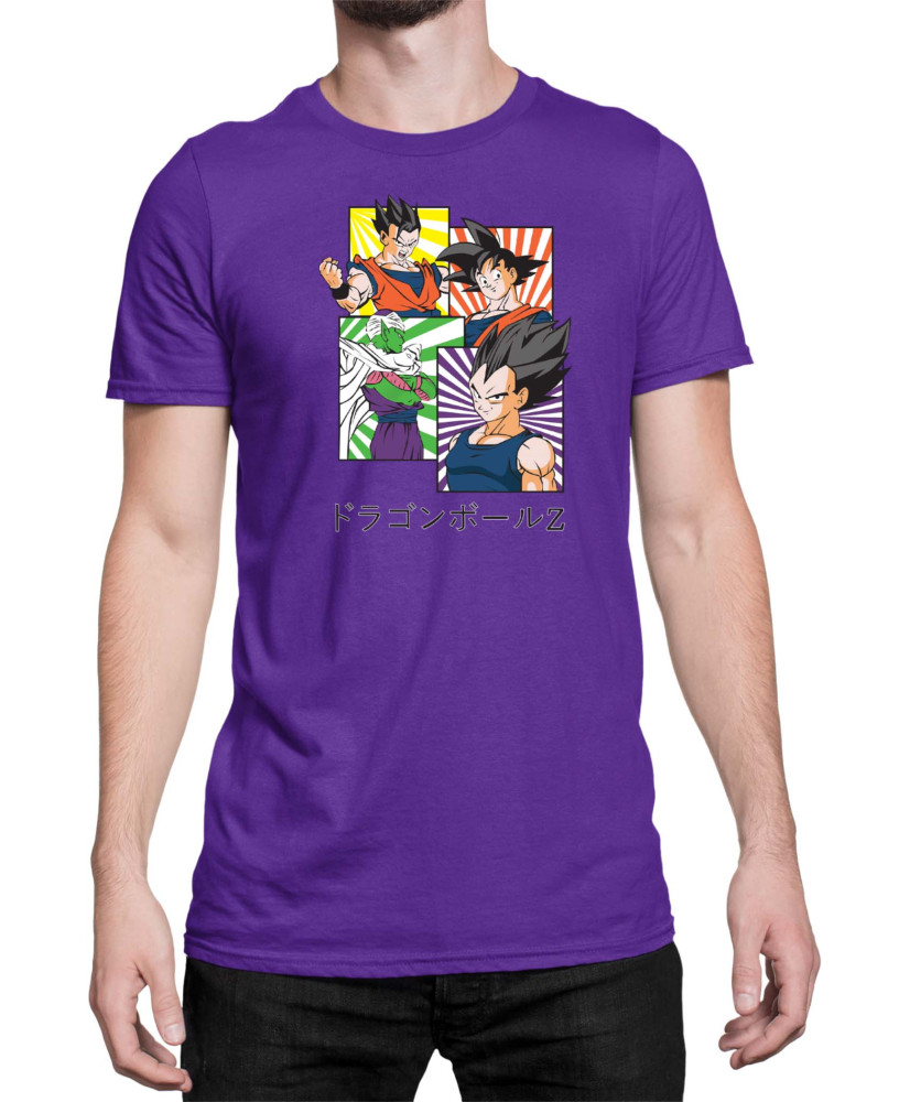 Мъжка Тениска Dragon Ball Z Vegetavspiccolo Мъжка Тениска Dragon Ball Z Vegetavspiccolo