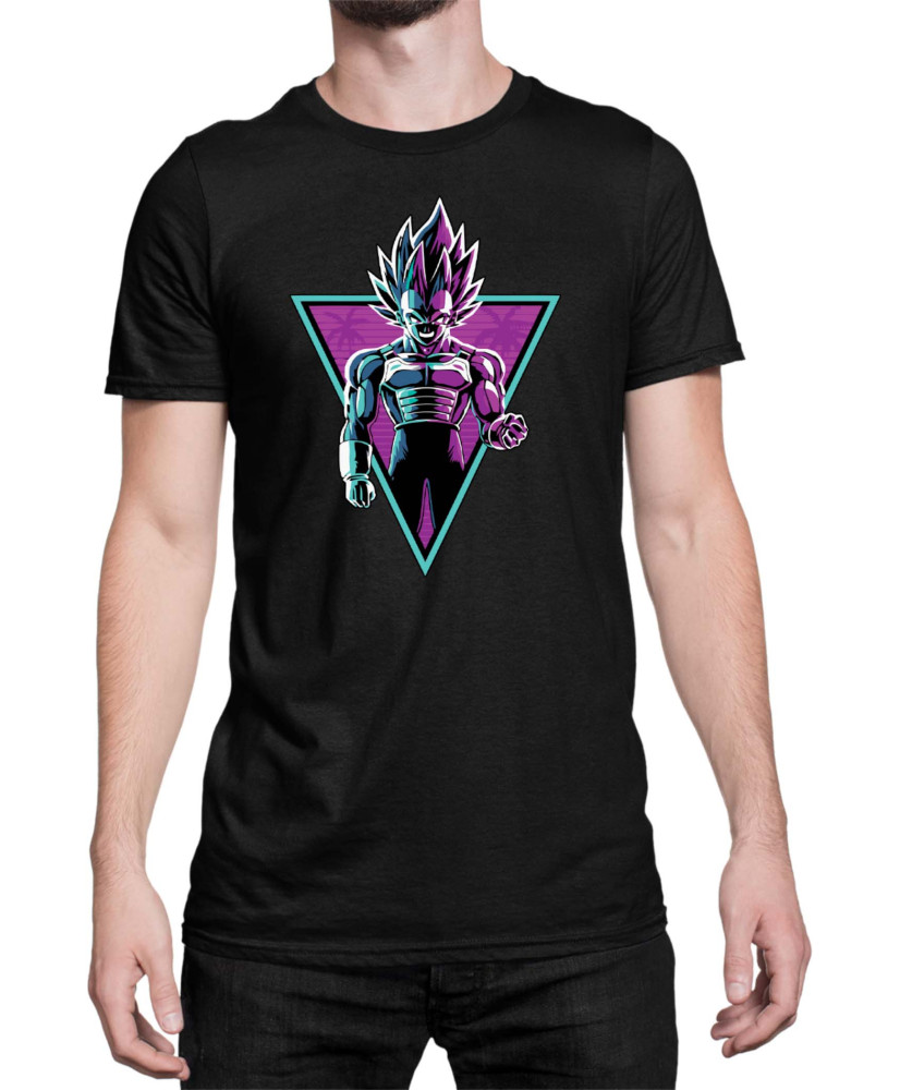 Мъжка Тениска Dragon Ball Z Blue Prince Мъжка Тениска Dragon Ball Z Blue Prince
