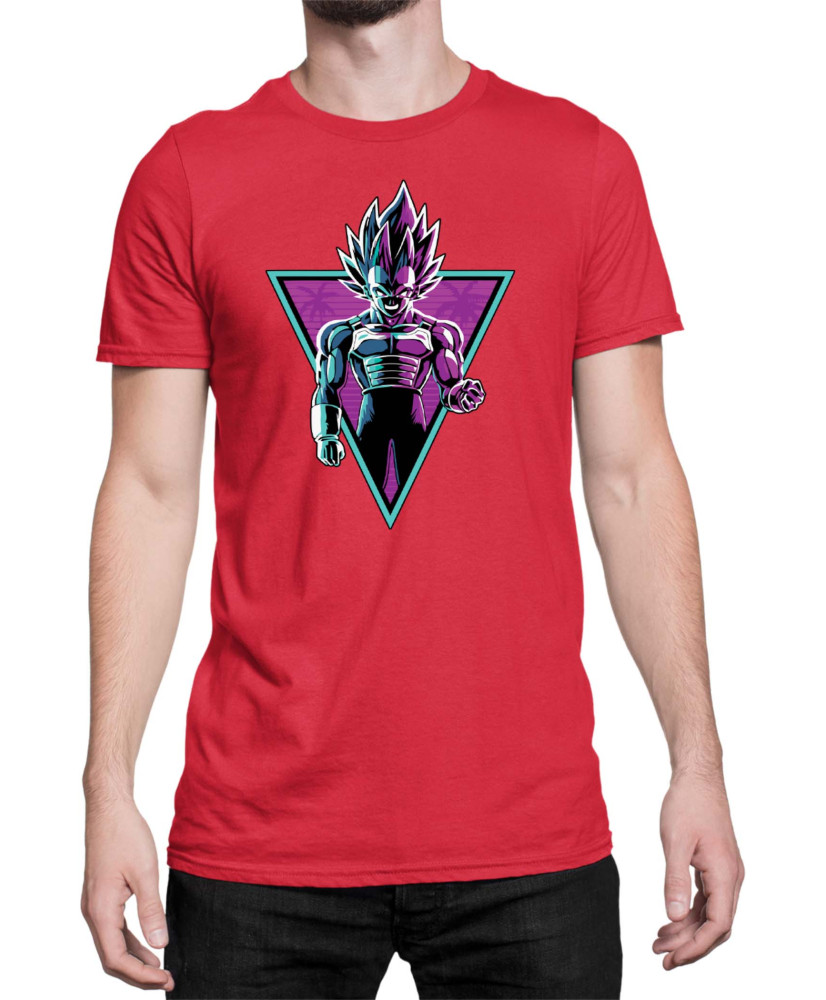 Мъжка Тениска Dragon Ball Z Blue Prince Мъжка Тениска Dragon Ball Z Blue Prince