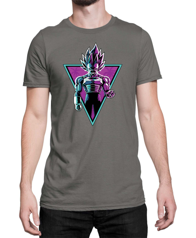 Мъжка Тениска Dragon Ball Z Blue Prince Мъжка Тениска Dragon Ball Z Blue Prince