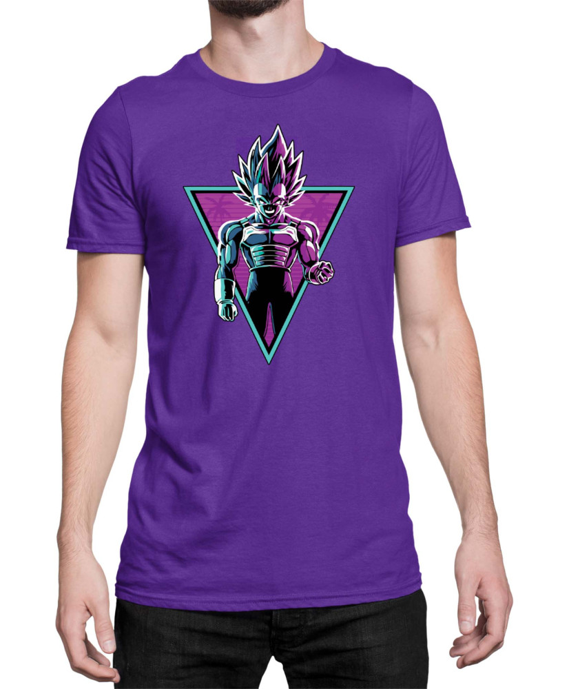 Мъжка Тениска Dragon Ball Z Blue Prince Мъжка Тениска Dragon Ball Z Blue Prince