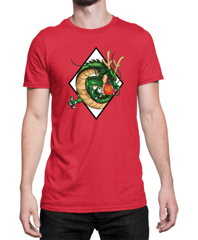 Мъжка Тениска Dragon Ball Z Shenron Мъжка Тениска Dragon Ball Z Shenron