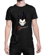 Мъжка Тениска Dragon Ball Z V For Vegeta