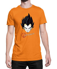 Мъжка Тениска Dragon Ball Z V For Vegeta