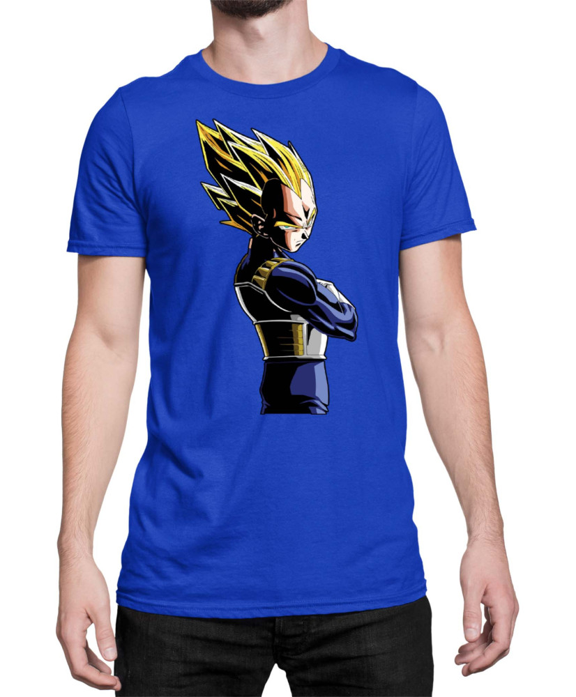 Мъжка Тениска Dragon Ball Z Sayan Prince Мъжка Тениска Dragon Ball Z Sayan Prince