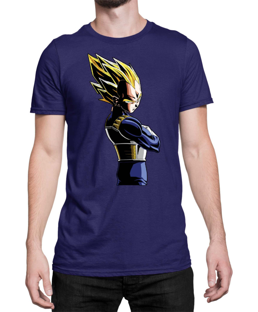 Мъжка Тениска Dragon Ball Z Sayan Prince Мъжка Тениска Dragon Ball Z Sayan Prince