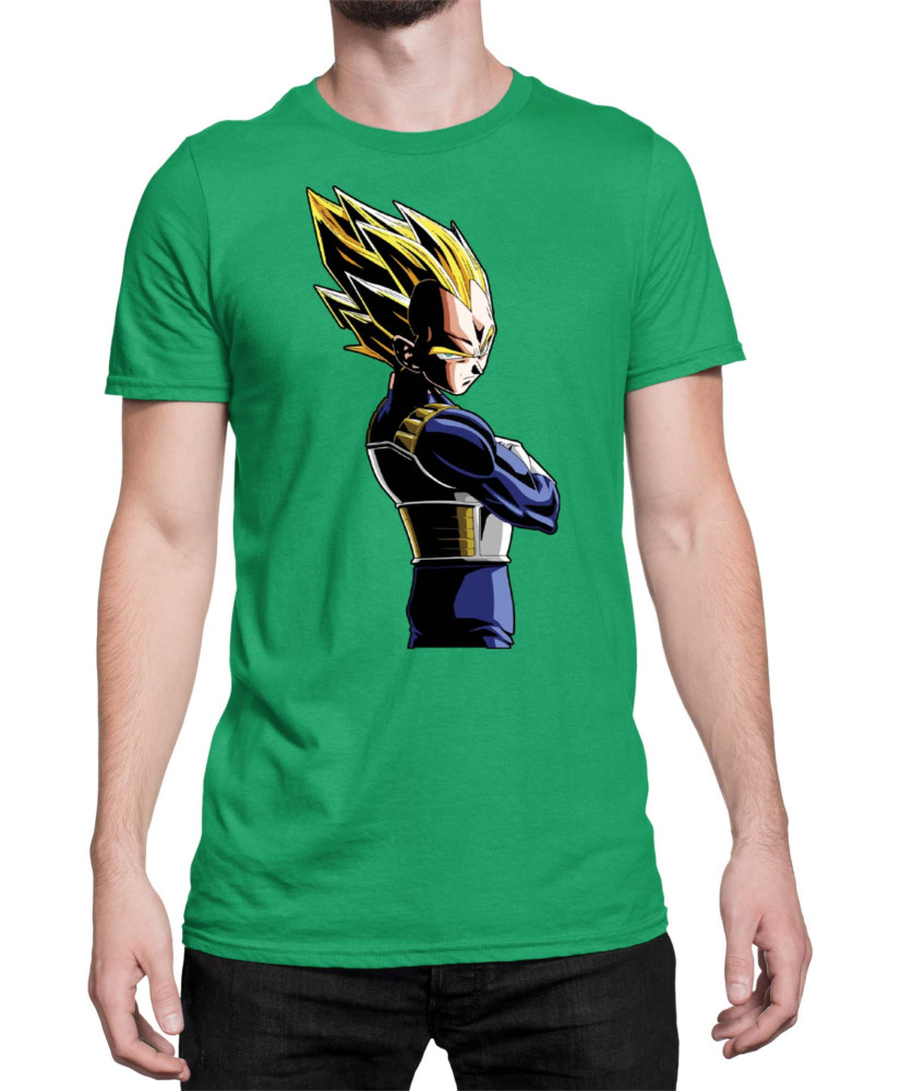 Мъжка Тениска Dragon Ball Z Sayan Prince Мъжка Тениска Dragon Ball Z Sayan Prince