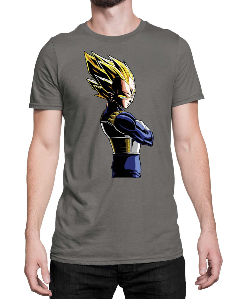 Мъжка Тениска Dragon Ball Z Sayan Prince Мъжка Тениска Dragon Ball Z Sayan Prince